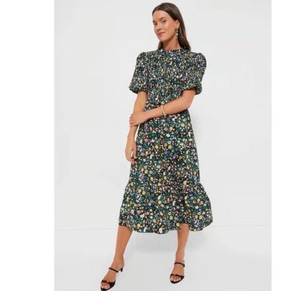 Tuckernuck Hyacinth House NEW Samantha midi dress Size Small Cotton